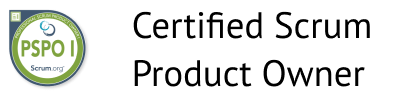 Scrum product Owner certificate